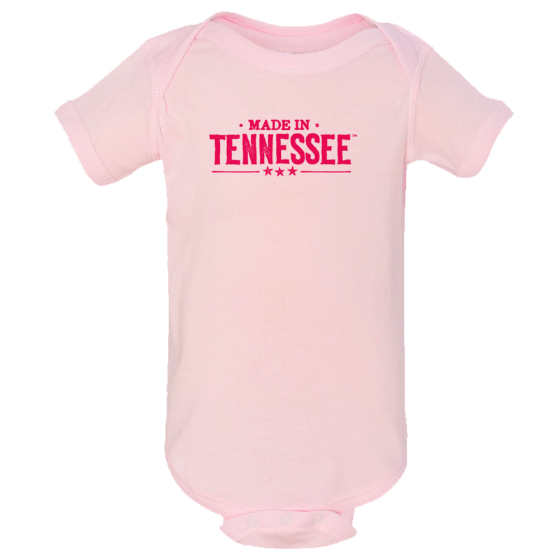 Made in Tennessee Onesie - Ballerina Pink