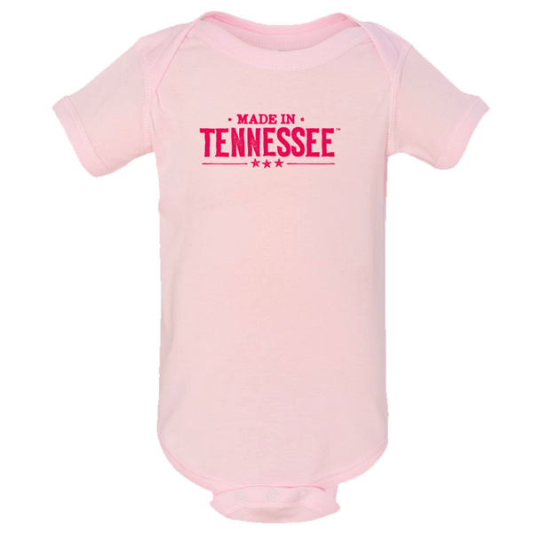 Made in Tennessee Onesie - Ballerina Pink