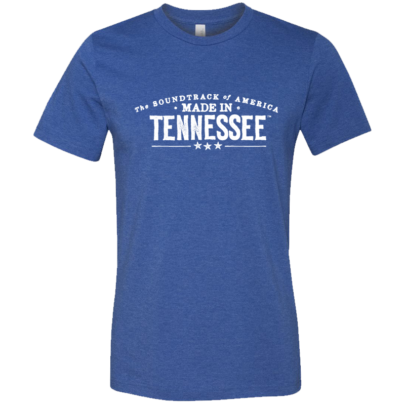 The Soundtrack of America Made in Tennessee T-Shirt - Royal Blue