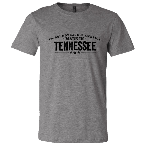 The Soundtrack of America Made in Tennessee T-Shirt - Track Grey